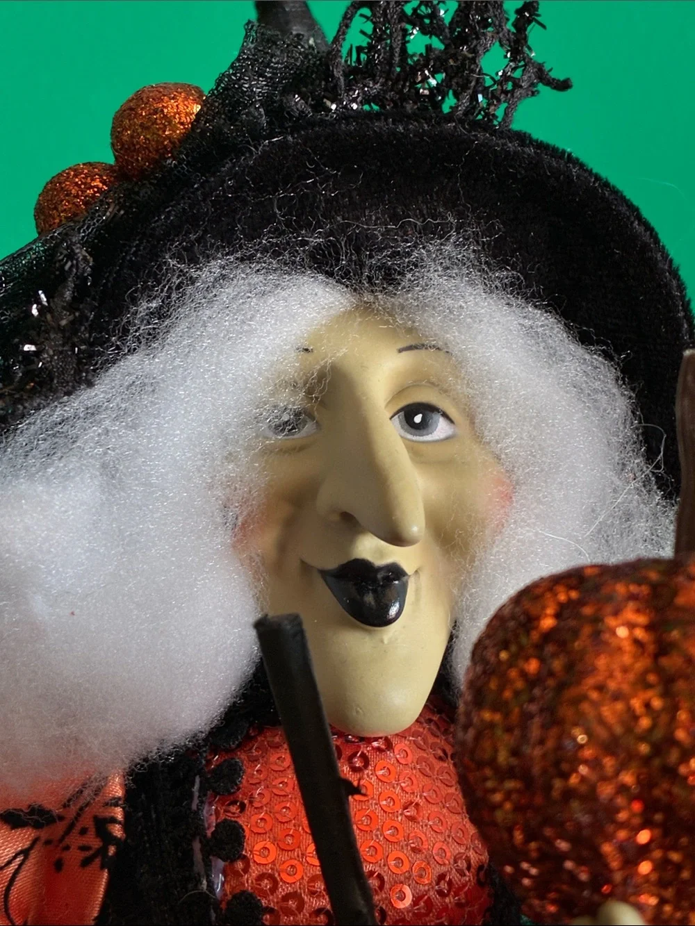 NWT Witch figurine doll Halloween tabletop home decor 17